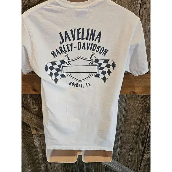 Freedom ain't quiet raise your voice harley Davidson graphic tee medium unisex ^ - Picture 2 of 10